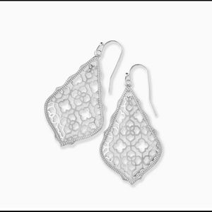 Kendra Scott Addie Silver Drop Earrings